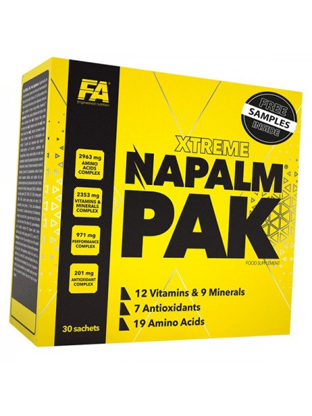 Мультивітамінний комплекс Napalm Pak Fitness Authority 30пакетів (36113015)