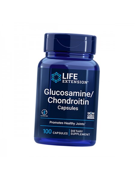Глюкозамін Хондроїтин Glucosamine/Chondroitin Life Extension 100капс (03346001)