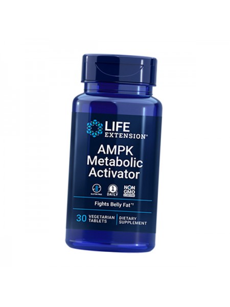 Активатор Метаболізму AMPK Metabolic Activator Life Extension 30 вігтаб (71346025)