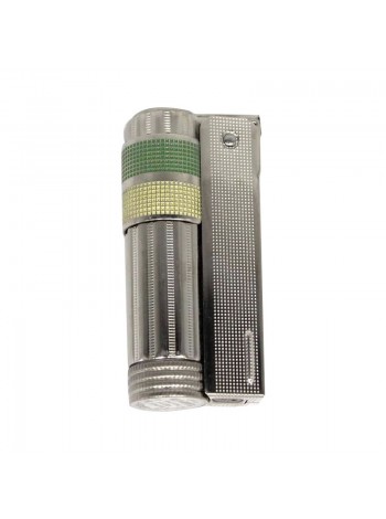 Зажигалка Imco бензиновая Super Triplex Oil chrome yellow-green Two Tone (IM1800084)