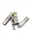 Зажигалка Imco бензиновая Super Triplex Oil chrome yellow-green Two Tone (IM1800084)