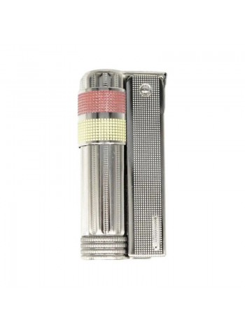 Запальничка Imco бензинова Super Triplex Oil chrome yellow — red Two Tone (IM1800085)