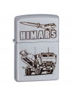 Запальничка бензинова Zippo 205 Classic street chrome з гравіюванням HIMARS (205 H)