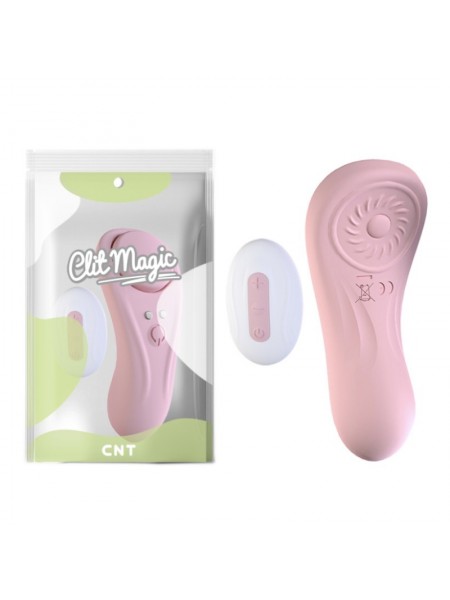 Вібростимулятор у жіночі трусики Magnetic-Stay Panty Vibe Pink Cnt