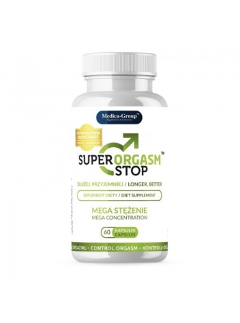 Препарат для відтермінування еякуляції Super Orgasm Stop Capsules 60 шт Medicagroup