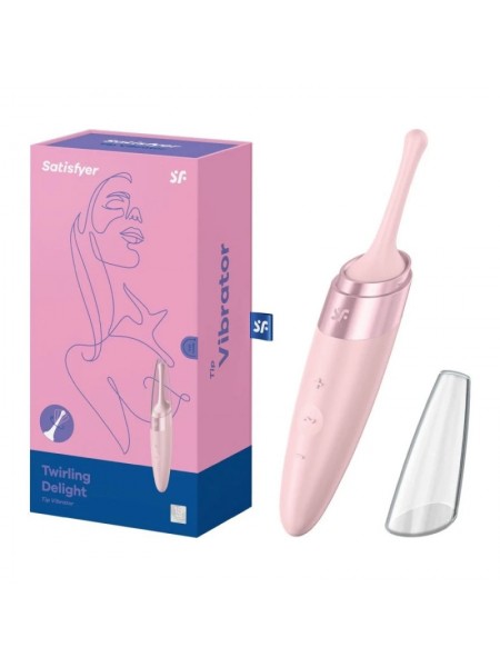 Вібростимулятор кліторальний Satisfyer Twirling Delight Clit Tip Vibrator Pink Satisfyer