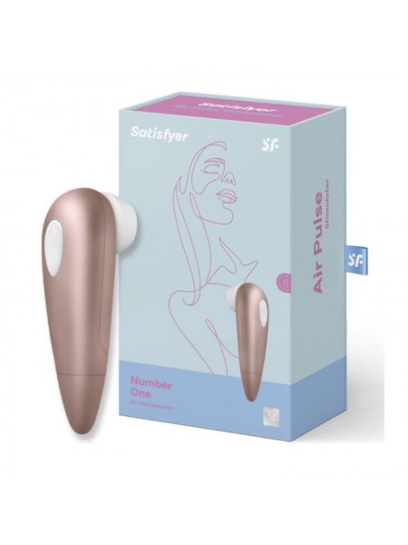 Безконтактний вібромасажер Satisfyer Next Gen Light Gold Number One Satisfyer