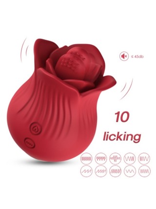 Вібростимулятор для жінок Rose Romance Blow Nub Red Cnt