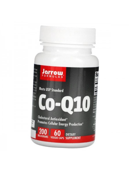 Коэнзим Q10 Co-Q10 200 Jarrow Formulas 60вегкапс (70345012)