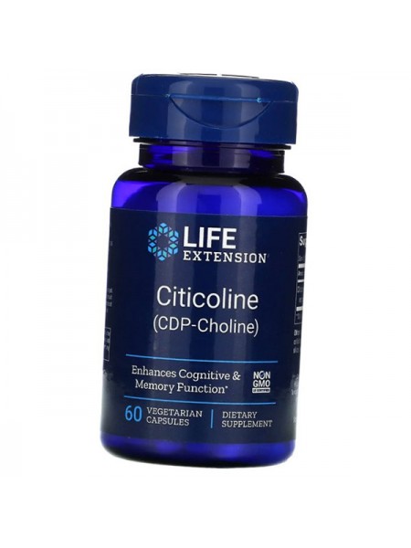 Цитиколин Citicoline Life Extension 60вегкапс (72346027)