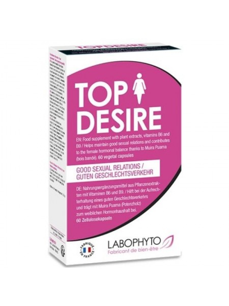 Препарат для жінок Top Desire Improved Womens Libido 60 капсул Labophyto