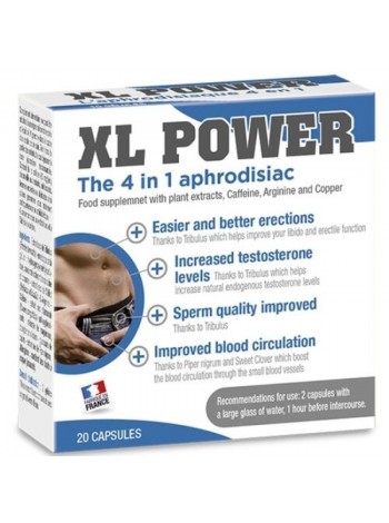 Препарат для ерекції XL Power Aphrodisiac Erection Capsules 20 капсул Labophyto