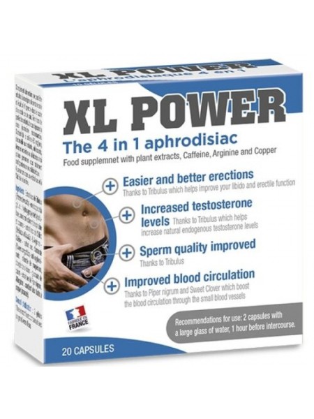 Препарат для ерекції XL Power Aphrodisiac Erection Capsules 20 капсул Labophyto