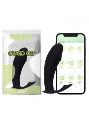Масажер простати Min Warrior Anal Plug App Version Black Cnt