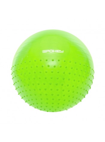 Гімнастичний м'яч Spokey HALF FIT 65 см Салатовий (s0247)