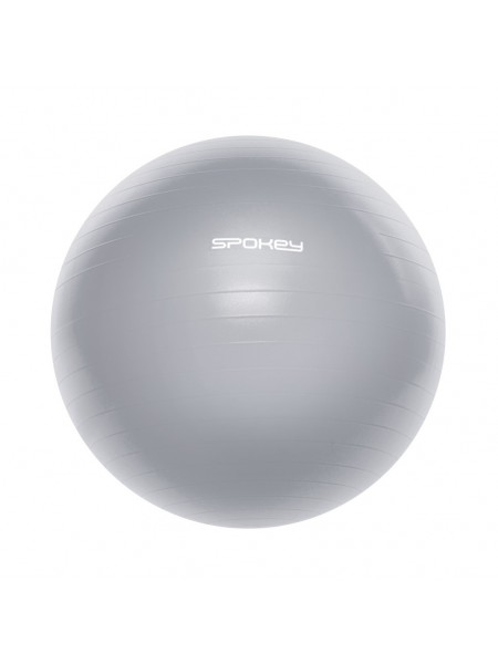 Професійний фітбол із насосом Spokey Fitball lll 65 см Сірий