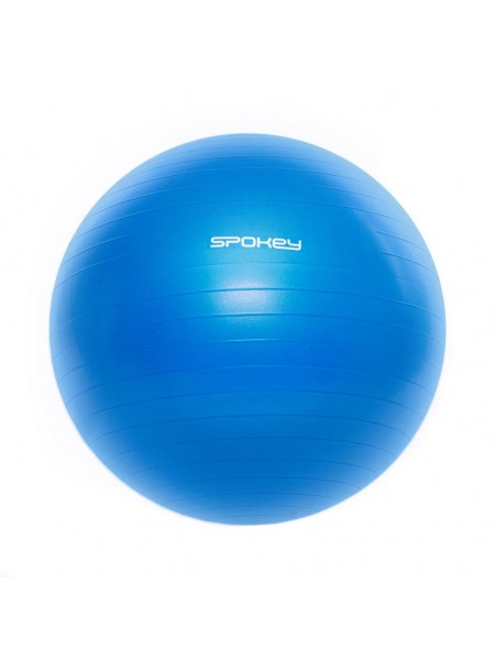 Професійний фітбол із насосом Spokey Fitball lll 55 см Синій