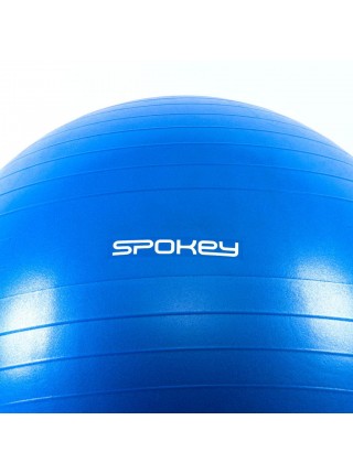 Професійний фітбол із насосом Spokey Fitball lll 55 см Синій
