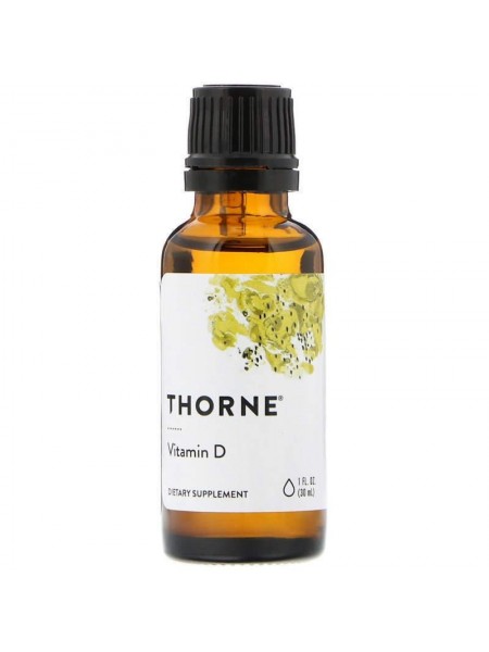 Вітамін D Thorne Research 30 мл (10892)