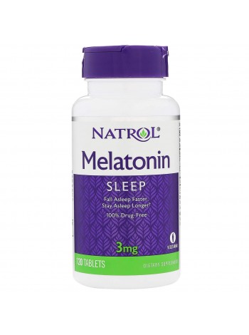 Мелатонін Melatonin Natrol 3 мг 120 таб.