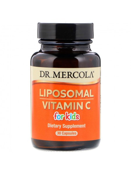 Вітамін C ліпосомальний для дітей Liposomal Vitamin C Dr. Mercola 30 капсул