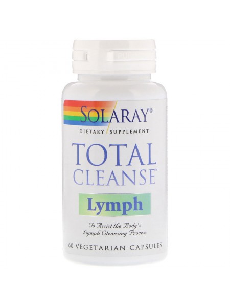 Детоксикація лімфи Total Cleanse Lymph Solaray 60 вегетаріанських капсул (31326)