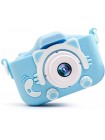 Дитячий цифровий фотоапарат Smart Kidsт з 2" екраном у силіконовому чохлі "Кішечка" з вбудованими іграми