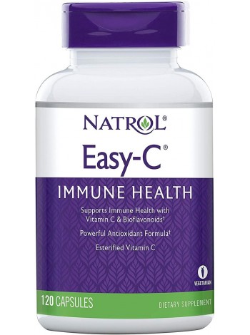 Вітамін C для імунітету Easy-C Natrol 500 мг 120 капсул