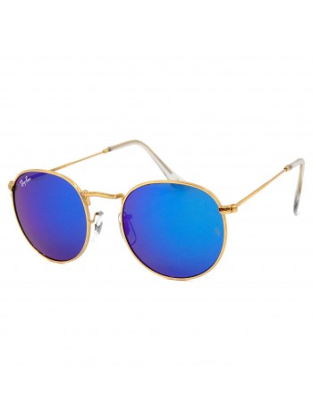 Сонцезахисні окуляри Ray Ban 3447 синє дзеркало RB 3447-03