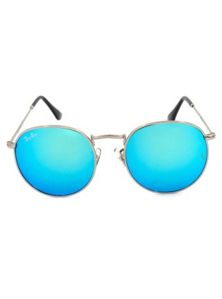 Сонцезахисні окуляри Ray Ban 3447 срібло/бірюза RB 3447-01