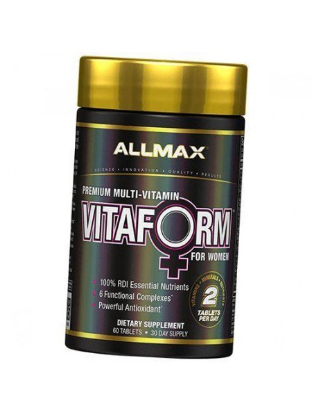 Вітаміни для жінок Vitaform for Women Allmax Nutrition 60таб (36134007)