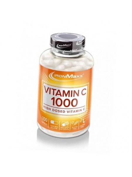 Вітамін C Vitamin C 1000 IronMaxx 100капс (36083014)