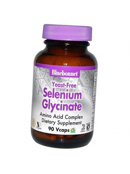 Селен Гліцинат Selenium Glycinate Bluebonnet Nutrition 90капс (36393053)