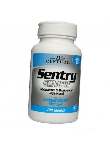 Вітаміни для чоловіків 50 + Sentry Senior Men 50+ 21st Century 100таб (36440046)
