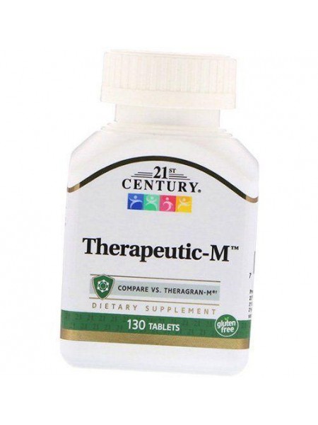 Мультивітаміни Терапевтичні Therapeutic-M 21st Century 130таб (36440047)