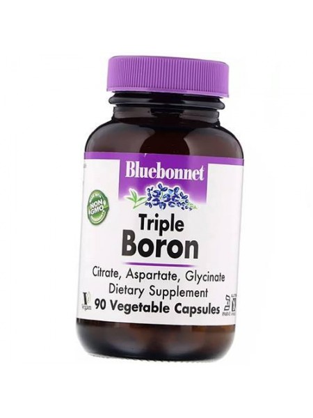 Потрійний Бор Triple Boron Bluebonnet Nutrition 90вігкапс (36393103)