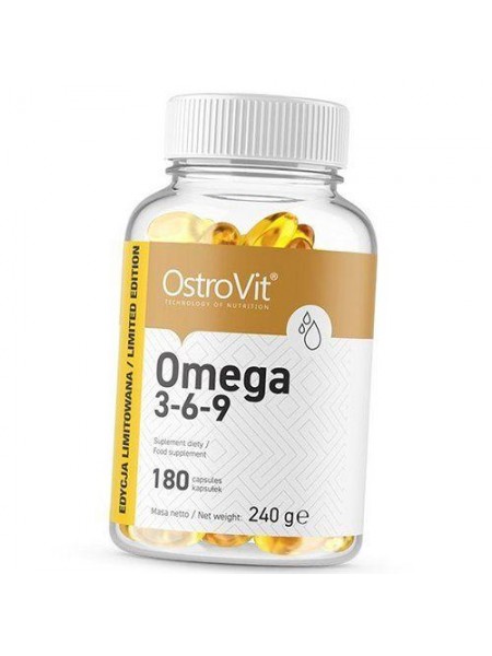 Омега 3 6 9 Omega 3-6-9 Ostrovit 180капс (67250004)