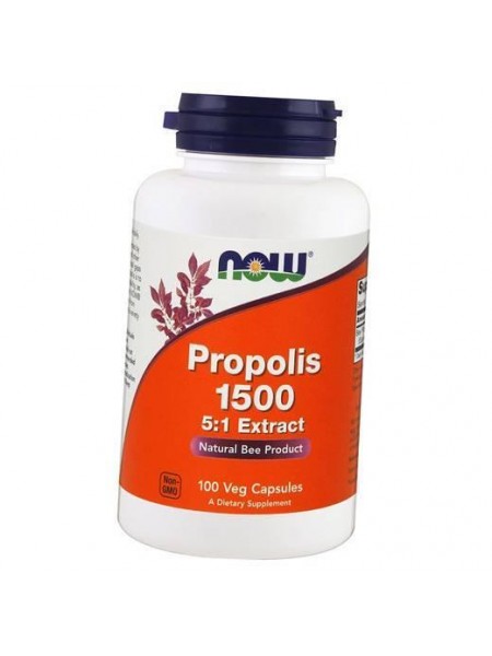 Екстракт бджолиного прополісу Propolis 1500 Now Foods 100вегкапс (71128106)