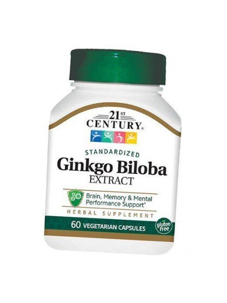 Гінкго білоба Ginkgo Biloba 21st Century 60вігкапс (71440001)