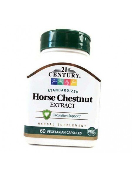 Екстракт Кінського Каштана Horse Chestnut 21st Century 60вегкапс (71440002)