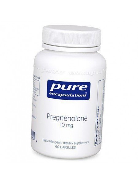 Прегніон для імунітету Pregnenolone 10 Pure Encapsulations 60капс (72361009)