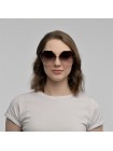 Сонцезахисні окуляри LuckyLOOK 627-384 Геометрія One size Коричневий