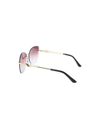 Сонцезахисні окуляри LuckyLOOK жіночі 854-957 Класика One size Коричневий Сірий