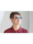 Окуляри Ray Ban з поляризацією 3513bl-s (o4ki-8502) Металік