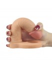 Насадка на член з анальним стимулятором The Ultra Soft Double Lovetoy