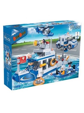 Дитячий конструктор "Поліція" Banbao 8342 (6953365383421)
