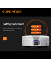 Ліхтар для кемпінгу акумуляторний SuperFire T25 400 Lumen IP42