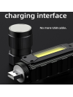 Ліхтарик багатофунційний акумуляторний G19 SuperFire 200 Lumen IP31