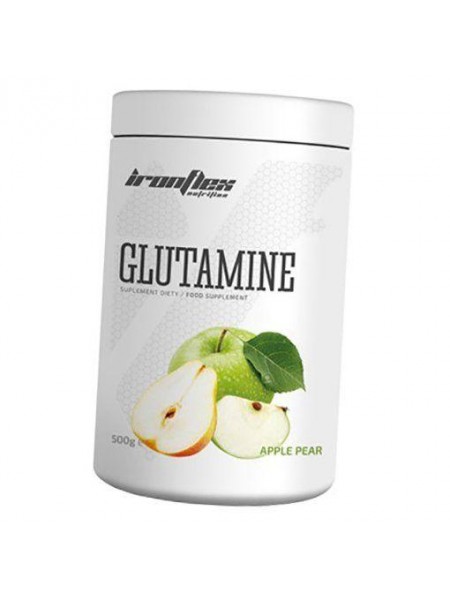 Глютамін у порошку Glutamine Iron Flex 500 г Яблуко (32291001)