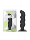 Чорна анальна пробка Cnt Wavy Anal Plug No.2